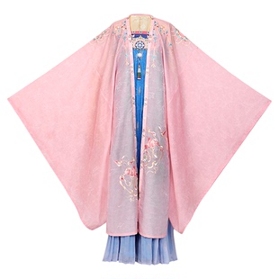 【重回汉唐玉露凝香】原创直领广袖衫齐胸衫裙襦裙披帛唐制汉服女