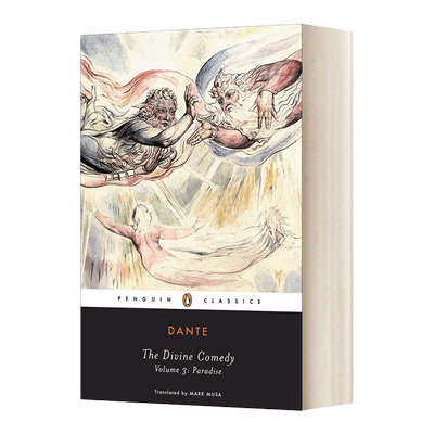 英文原版 The Divine Comedy 神曲3天堂篇 但丁 黑经典 英文版 进口英语原版书籍