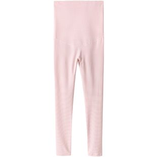 孕妇秋裤不勒肚子纯棉打底裤孕期裤子春秋款内穿家居裤小个子衬裤