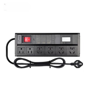 TOWE同为HIFI滤波桌面PDU电源滤波器插座带计量电源净化器音响用