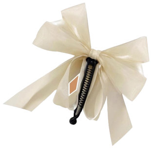 虞书欣同款蝴蝶结发夹女高颅顶公主头夹子网红香蕉夹马尾发卡头饰