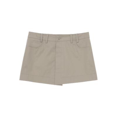 THE MEANING OF 设计师25春夏新品 剪裁短半裙 【特价款现货】