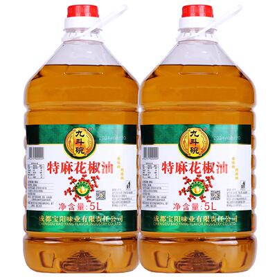 九斗碗特麻花椒油5L*2瓶