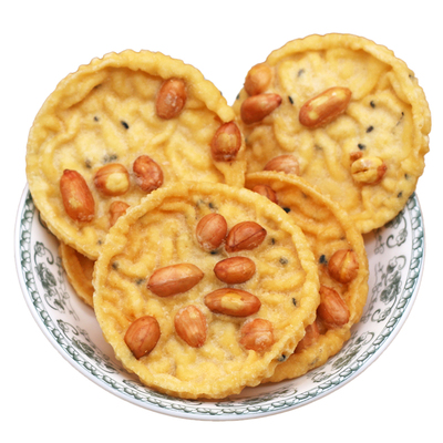 赣南特色月亮花生巴香脆零食小吃