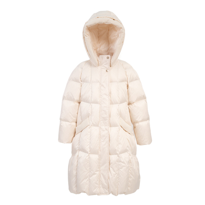 雅莹童装保暖中长款羽绒服
