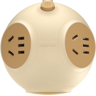 公牛创意星球排插家用多功能插线板usb充电插头转换器多插位插座