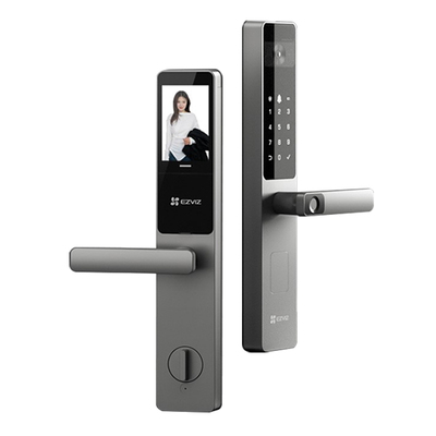 萤石握开式人脸指纹锁智能门锁密码锁家用防盗门电子锁DL20FVS