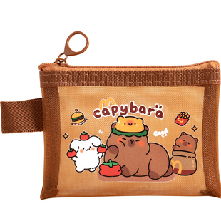 卡皮巴拉橡皮铅笔橡皮擦的干净无毒小学生专用无屑幼儿园不留痕卡通可爱好用的象皮小口袋擦除力强三角笔型