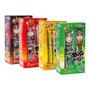 泰国进口老板仔海苔卷紫菜小老板儿童解馋小零食休闲食品小吃即食