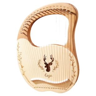 CEGA前谷莱雅琴24弦小里拉琴竖琴27弦lyre初学演奏箜篌32弦乐器