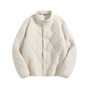 猫人男士棉服2025新款冬季青少年夹棉冬装外套男款轻薄保暖棉袄J