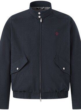 CHINISM纯棉立领哈灵顿夹克男