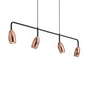 台湾SEEDDESIGN喜的长条餐厅吊灯吧台多头简约现代可调角度轻奢旦