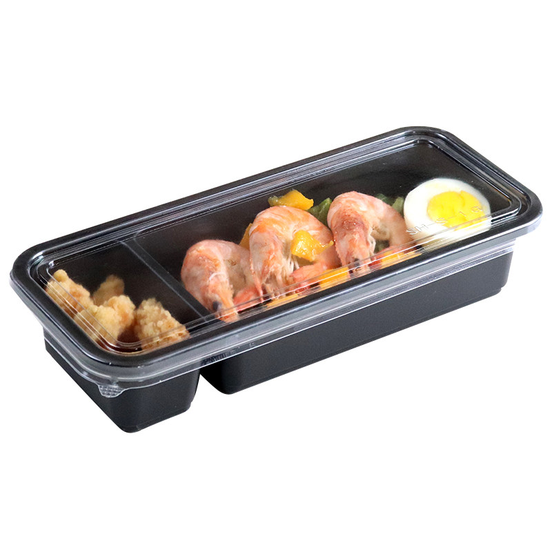 寿司轻食便当盒长方形食品级塑料