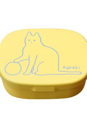 BISQUE树脂便当盒猫咪饭盒