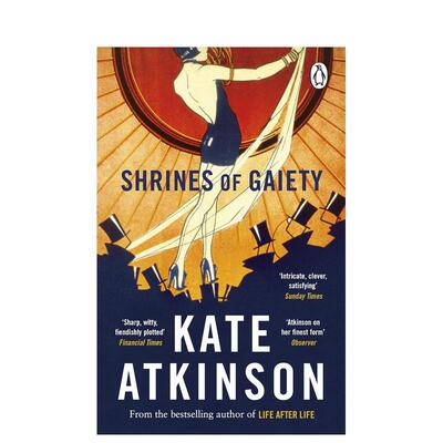【预售】欢乐圣地英文文学小说进口原版外版书精装Shrines of Gaiety Kate Atkinson Doubleday