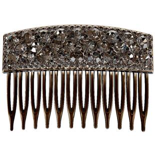 兰诺镶钻倒插梳发夹边夹侧边夹女后脑勺2026新款高端前额刘海发梳