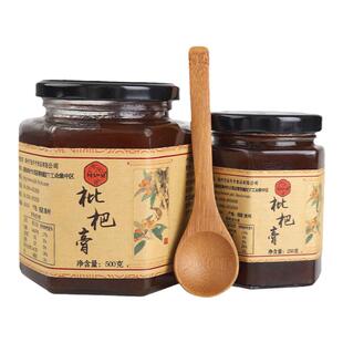 原味枇杷膏纯手工川知贝古法熬制老人嗓子泡水果酱护嗓利咽琵琶膏