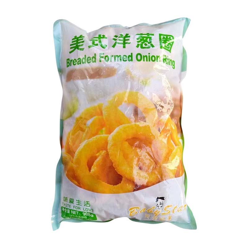 无肉贝贝之星美式洋葱圈半成品商用大包烤箱油炸小吃空气炸锅食材