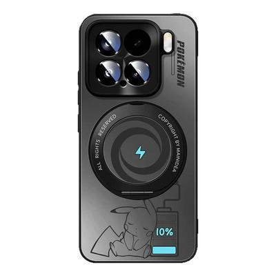 适用小米15手机壳磁吸小米13ultra镜头全包xiaomi14pro新款17promax男11u/12x带支架旋转12s保护套spro女外壳