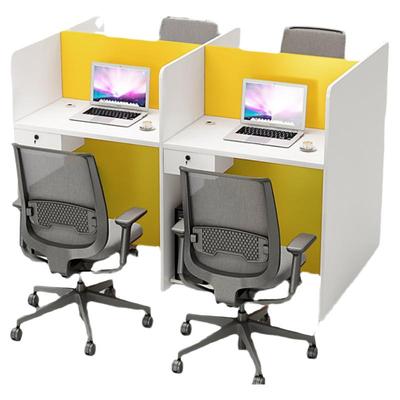 职员办公桌电销话务员桌椅组合