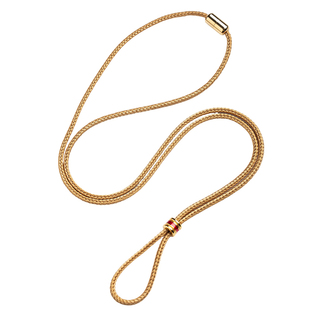 老铺同款2.5完整版留绳头直穿八宝罗盘吊坠挂绳葫芦通用平安扣绳