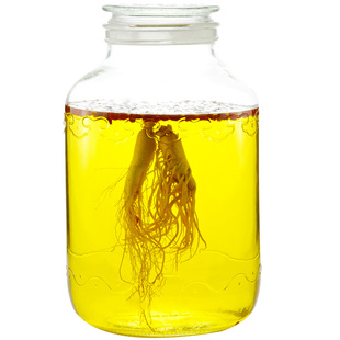 泡酒玻璃瓶专用酒瓶5斤10斤20斤30加厚酒坛子家用人参密封酿酒罐