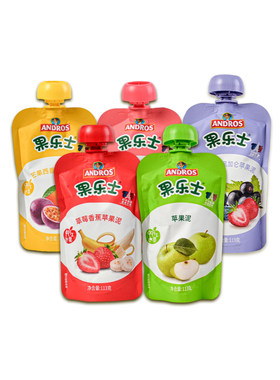 果乐士可吸水果泥儿童辅食零食