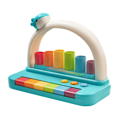 彩虹弹跳琴1-3岁新生婴儿