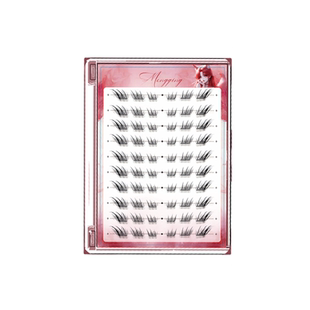 短款免胶苏妲己狐系斜飞假睫毛2026新款女自然仿真8mm6自粘眼睫毛