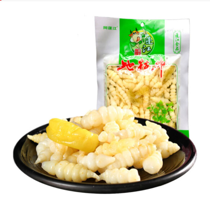 阿蓬江 地牯牛200g*4袋 山椒味重庆特产酸辣爽脆宝塔菜下饭菜包邮