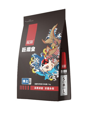 冠彩锦鲤饲料巨龙王饲料1kg
