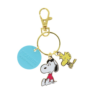 sunstar太阳星PEANUTS Favorite Story史努比最爱故事系列钥匙链DIY自由装饰三连挂饰书包背包挂件汽车钥匙扣