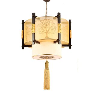 中式吊灯餐厅饭店包厢灯中国风火锅店餐饮专用吊灯中式过道走廊灯