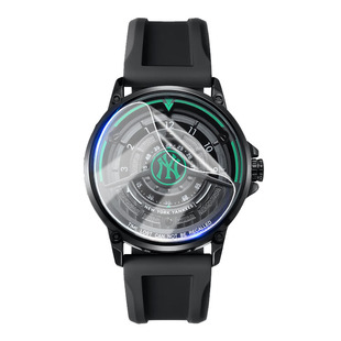 适用美职棒NY601手表贴膜镂空黑科技潮运动手环防刮高清水凝膜MLB-NY601学生时尚腕表屏幕保护膜全覆盖防摔爆