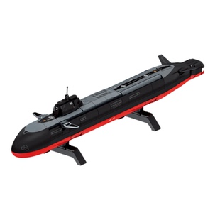 森宝积木军事战略核潜艇航母编队模型益智拼装儿童高难度玩具礼物