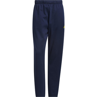 Adidas/阿迪达斯正品2025冬季款男女日常松紧腰直筒长裤JZ9531