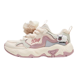 特步童鞋秋季新款儿童运动鞋女童防滑耐磨鞋子中大童魔术贴休闲鞋