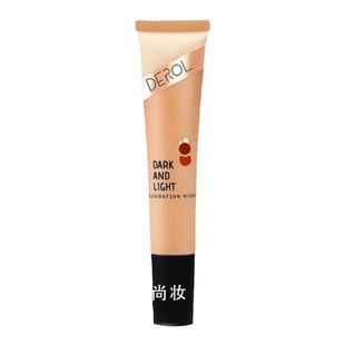 粉底调和液调色剂修正调深浅小麦色黑皮美黑比洛杉矶女孩气垫调色