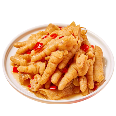 无骨鸡爪柠檬酸辣网红即食罐装脱骨泡椒去骨凤爪零食小吃休闲食品