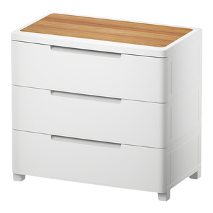 床头柜抽屉式收纳柜免安装五斗柜家用客厅卧室夹缝柜多层储物柜子