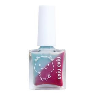 exiu呃咻呃咻光变温变指甲油猫眼初雪烛火微光雪后暖屋洒金笺