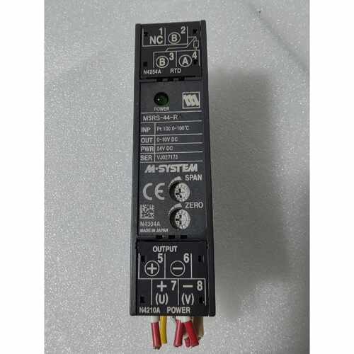 溢价-M-SYSTEM信号隔离器M5RS-44-R，成色漂