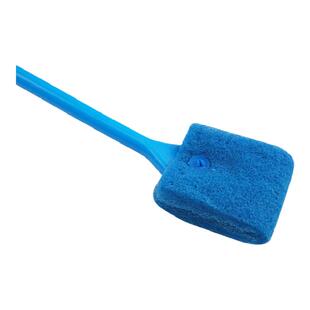 鱼缸刷子清洁长柄无死角过滤槽玻璃除藻内壁小型家用刮藻海绵刷