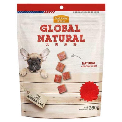 麦富迪博美磨牙棒训狗奖励牛肉粒