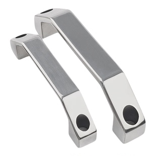 304不锈钢精铸弓形拉手 实心提手配电箱柜门大门把手抽屉窗户把手