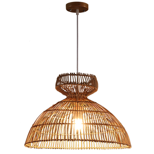 【清仓捡漏】中式藤编灯笼民宿吊灯藤编灯卧室茶室火锅店藤艺灯罩