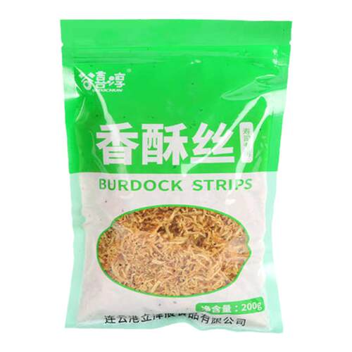 寿司料理牛蒡 炸牛蒡丝油炸牛蒡条原味香酥丝香脆丝紫菜包饭