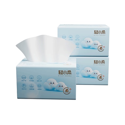 600张加厚4层轻小柔婴儿乳霜保湿