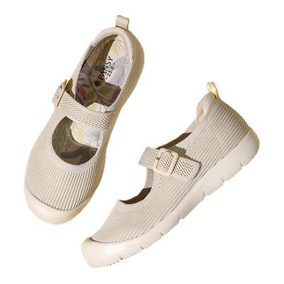 Pansy盼喜女鞋透气软底轻便网面